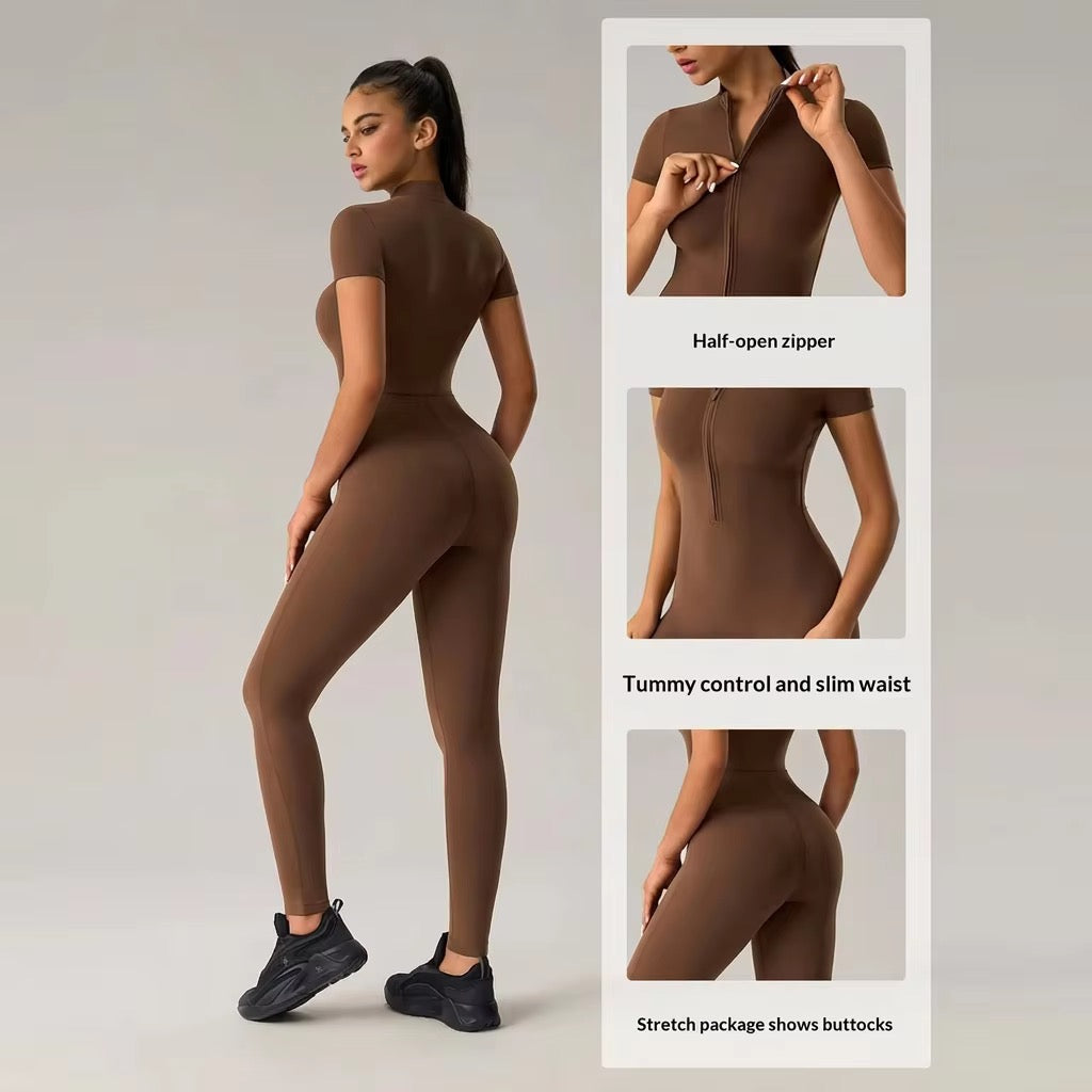 Cocoa Sculpt Jumpsuit